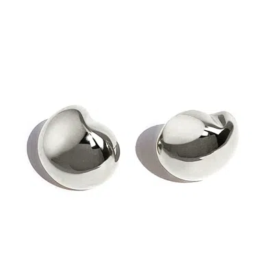 Biko Women's Nicola Studs - Medium - Silver