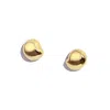 Biko Women's Nicola Studs - Small - Gold In Gold
