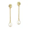 Biko Women's Paloma Pearl Drops Gold In Gold