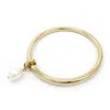 Biko Women's Pearl Drop Bangle Gold In Gold
