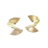 Biko Women's Solarwave Studs Mini Gold In Gold