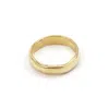 Biko Women's Wavi Ring Thin - Gold In Gold