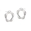 Biko Women's Wildflower Studs - Silver In Silver