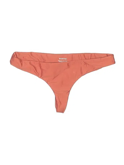 Pre-owned Bikyni Swimsuit Bottoms In Orange