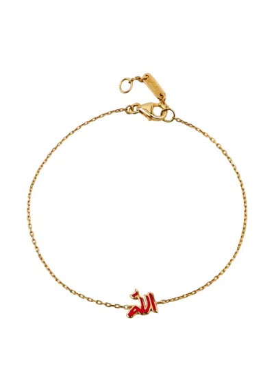 Bil Arabi Extra Small Oula Charm Bracelet In Gold
