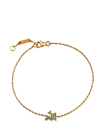 Bil Arabi Extra Small Oula Enamel-charm Bracelet In Gold