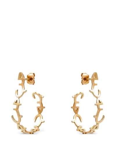 Bil Arabi Hobb Hoop Earrings In Gold