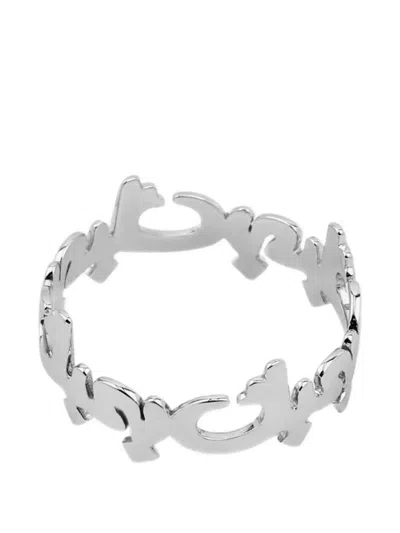 Bil Arabi Hobb Sculpted Ring In Silver