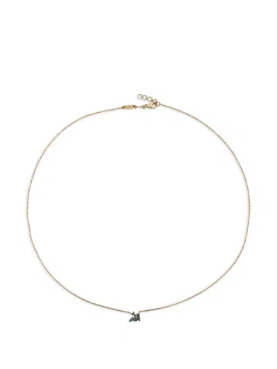 Bil Arabi Oula Turquoise Pendant Necklace In Gold