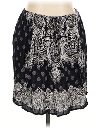 Pre-owned Bila Casual Skirt In Black