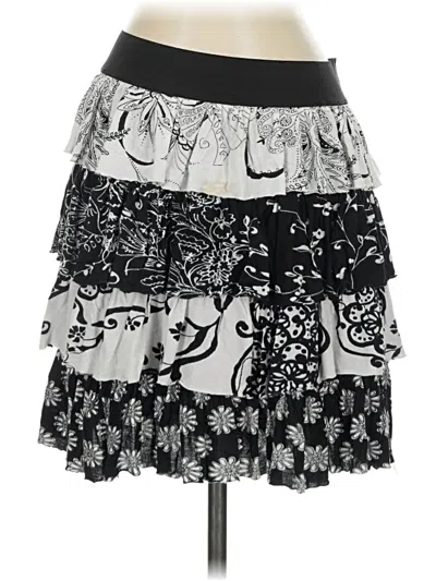 Pre-owned Bila Casual Skirt In Black