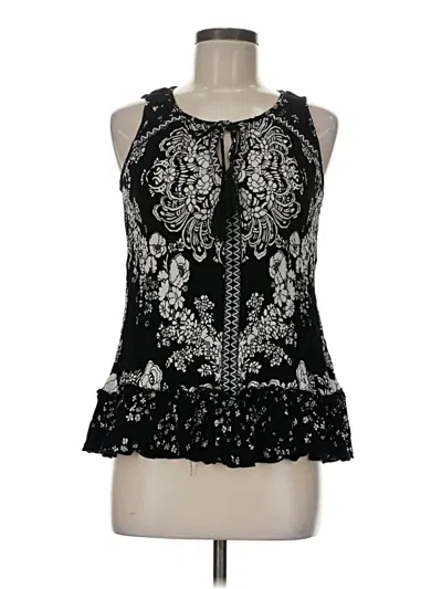 Pre-owned Bila Sleeveless Blouse In Black