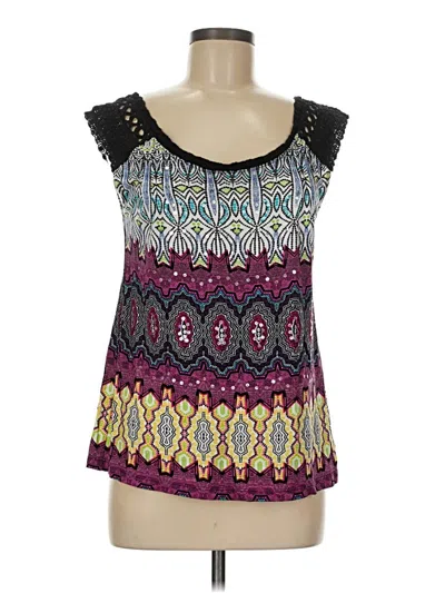 Pre-owned Bila Sleeveless Blouse In Purple