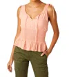 Bila77 Avion Top In Pink Clay In Pink