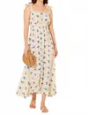 Bila77 Cadiz Maxi Dress In Beige In Neutral