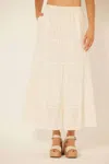 Bila77 Canyon Crest Skirt In Sandshell In Multi