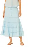Bila77 Fedora Skirt In Airy Blue In Multi