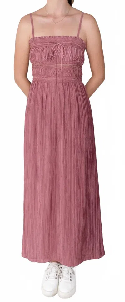 Bila77 Fullest Love Maxi Dress In Dusty Rose In Pink