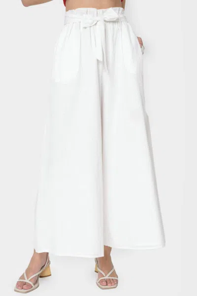 Bila77 Hancock Pant In White