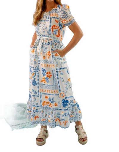 Bila77 Hillhaven Midi Dress In Multi