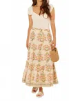 Bila77 Hollycrest Maxi Skirt In Multi In Neutral