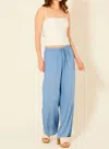 Bila77 Okell Pants In Coastal Blue
