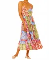Bila77 Print Wilcox Midi Dress In Multi In Multi
