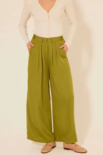 Bila77 Tori Pants In Winter Moss In Multi