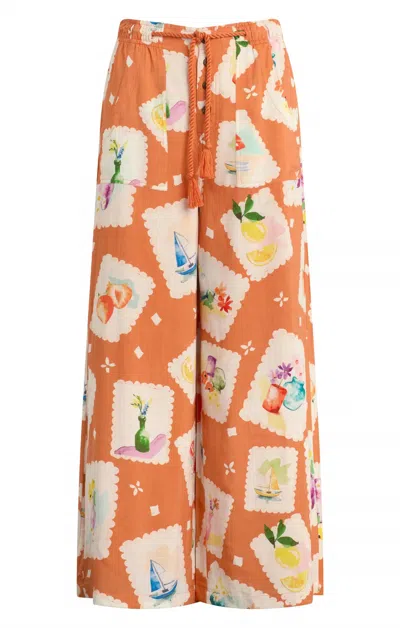 Bila77 Women's Castillo Pants In Sunburst In Multi