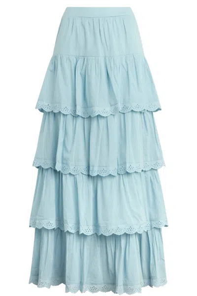 Bila77 Women's Francina Skirt In Spring Blue