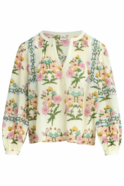 Bila77 Women's Valley Spring Top In Powder Blue In Neutral