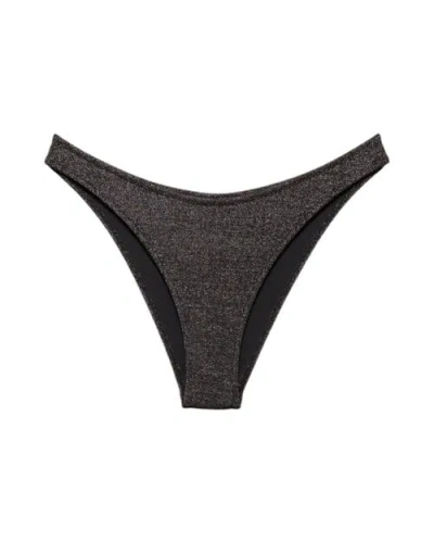 Biliblond Bikini Bottom Negev In Black Lurex