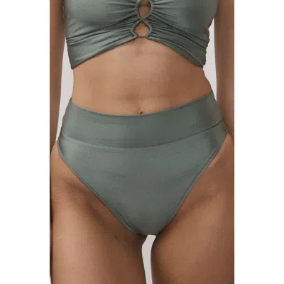 Biliblond Bikini Bottom Yumi Yumi Bikini Bottom In Green