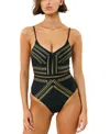 Biliblond Kim Onepiece Swimsuit In Black