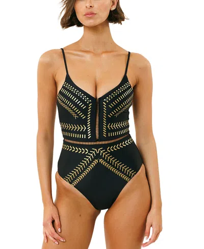 Biliblond Kim Onepiece Swimsuit In Black