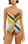Biliblond Onepiece Arava Stripes In Multi