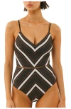 Biliblond Onepiece Arava Stripes In Multi