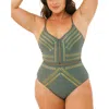 Biliblond Onepiece Kim In Olive Gold