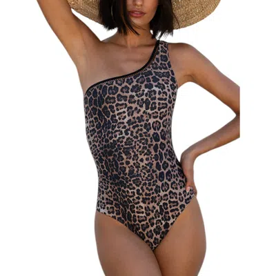 Biliblond Onepiece Side Kim Reversible In Leopard_black