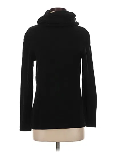 Pre-owned Bill Blass Cashmere Pullover Sweater In Black