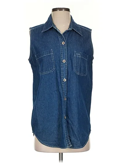 Pre-owned Bill Blass Casual Dress In Blue