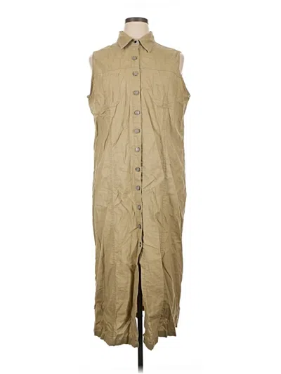 Pre-owned Bill Blass Casual Dress In Tan