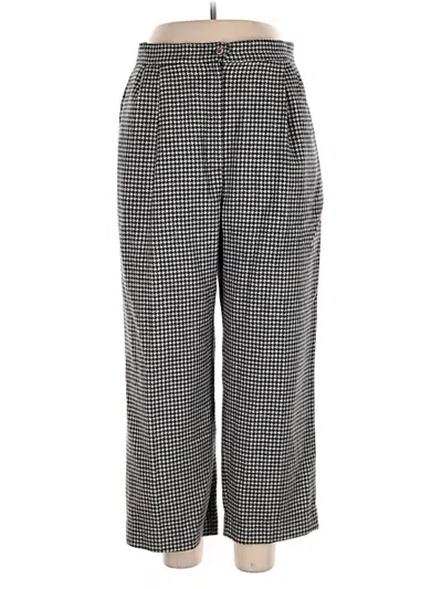 Pre-owned Bill Blass Casual Pants In Black