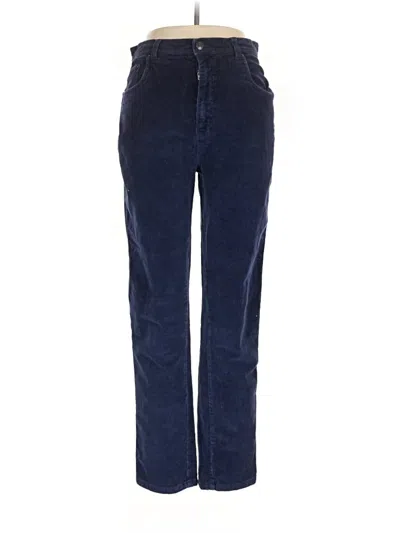 Pre-owned Bill Blass Casual Pants In Blue