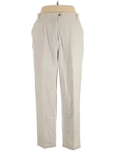 Pre-owned Bill Blass Casual Pants In Gray
