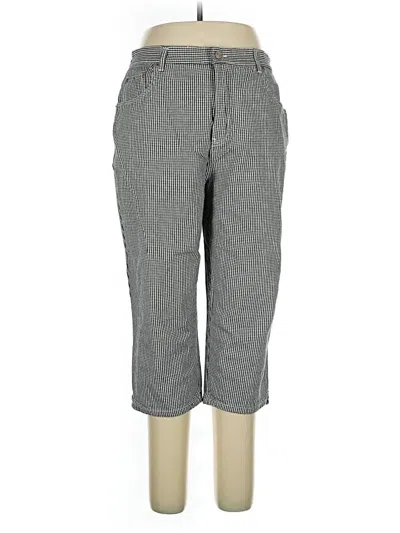 Pre-owned Bill Blass Casual Pants In Gray