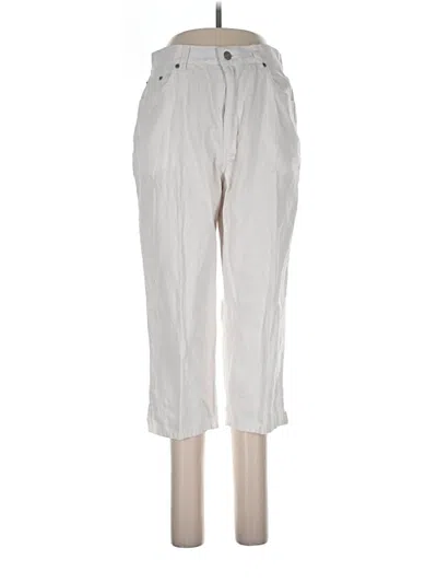Pre-owned Bill Blass Casual Pants In White