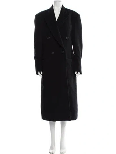 Pre-owned Bill Blass Coat In Black