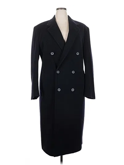 Pre-owned Bill Blass Coat In Blue