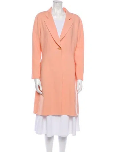 Pre-owned Bill Blass Coat In Pink